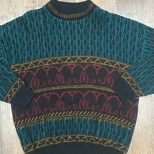 VTG Kensington Print Sweater